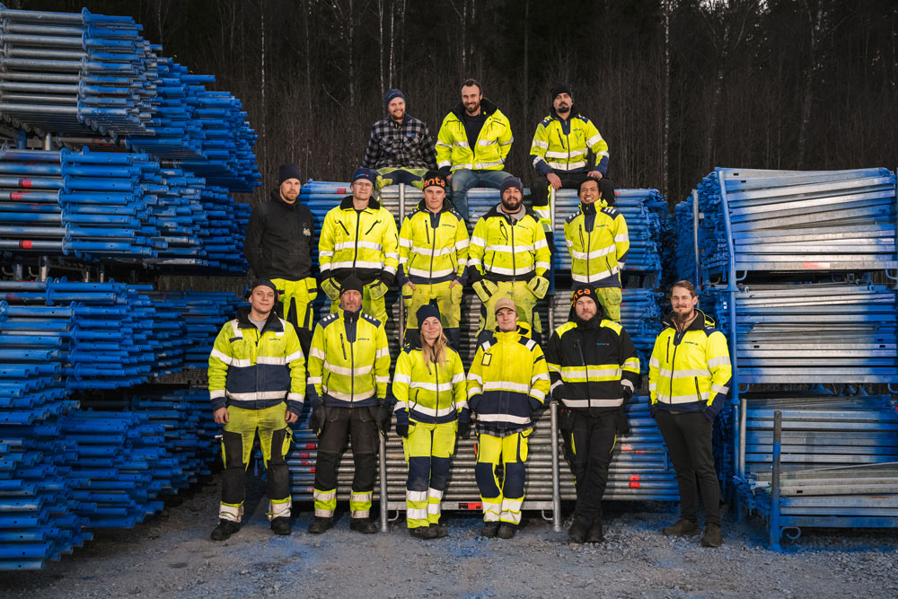 Medarbetare på Scaffrent