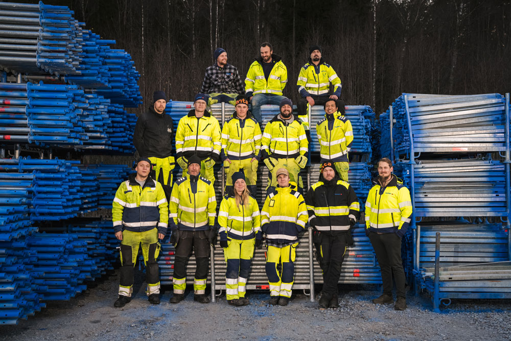 Medarbetare på Scaffrent