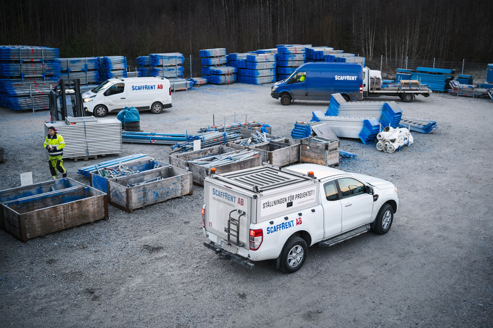 Scaffrents ställningar