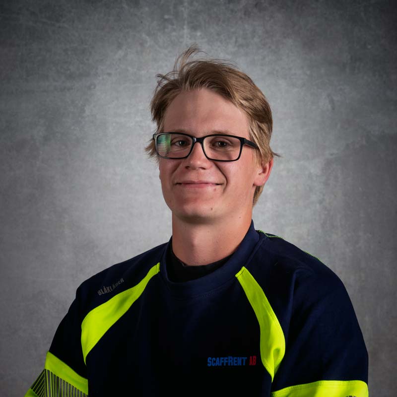 Porträttbild på Scaffrents  Mattias Rundin