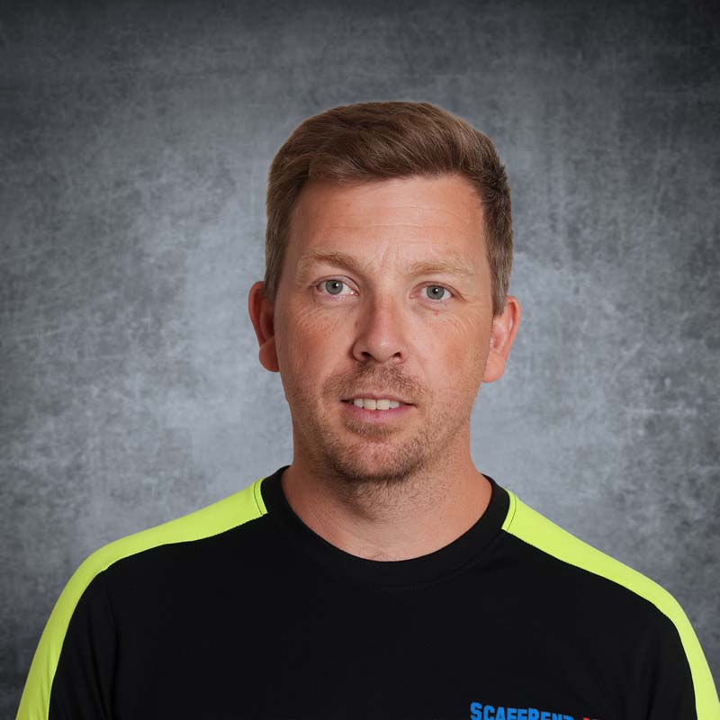 Ställningsbyggare Urban Magnusson